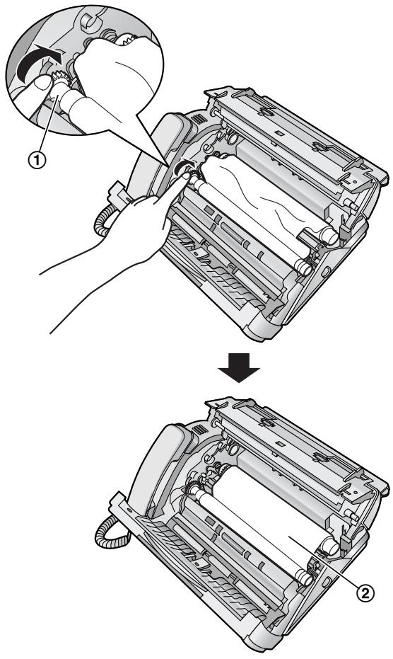 PANASONIC KX-FC241SL - BOURRAGE PAPIER - 7