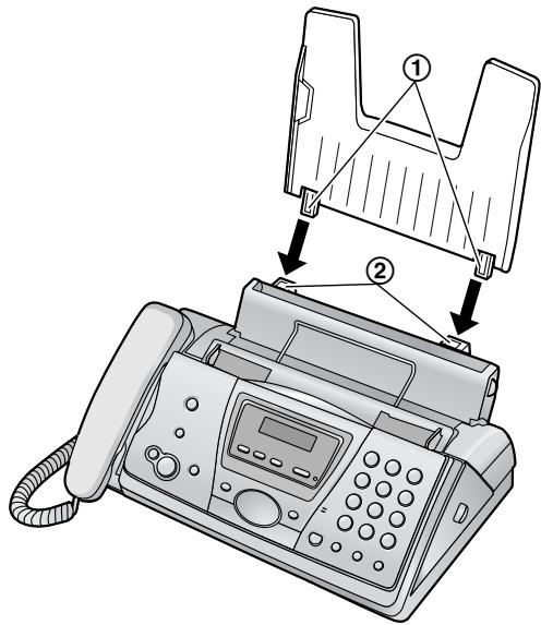 PANASONIC KX-FC241SL - Cassette papier - 1