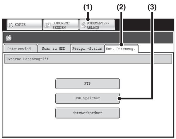 SHARP MX-2614N/3114N - DIREKTES DRUCKEN EINER DATEI IM USB-SPEICHER - 3