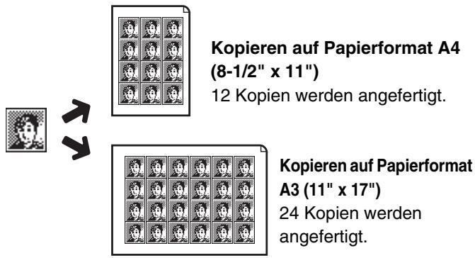 SHARP MX-2614N/3114N - WIEDERHOLEN VON FOTOS AUF EINER KOPIE (Foto-Wiederholung) - 5