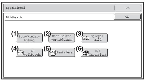 SHARP MX-2614N/3114N - Anzeige Menu Bildbearb. - 3