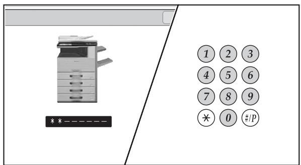SHARP MX-2614N/3114N - AUTORISIERUNG DURCH BENUTZERNUMMER - 2