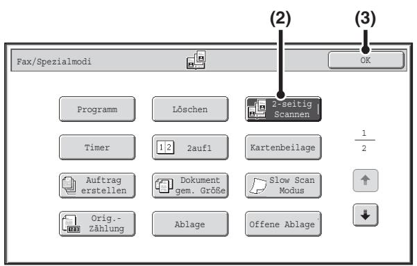 SHARP MX-2614N/3114N - Legen Sie das Original mit der bedruckten Seite nach unten auf das Vorlagenglas. - 2