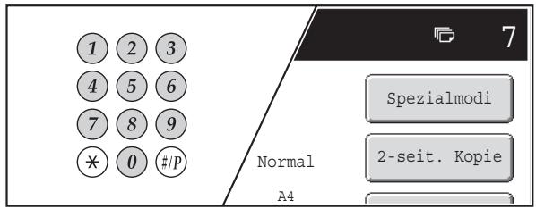 SHARP MX-2614N/3114N - Überprüfen Sie das zu verwendende Papier und den Farbmodus. - 2
