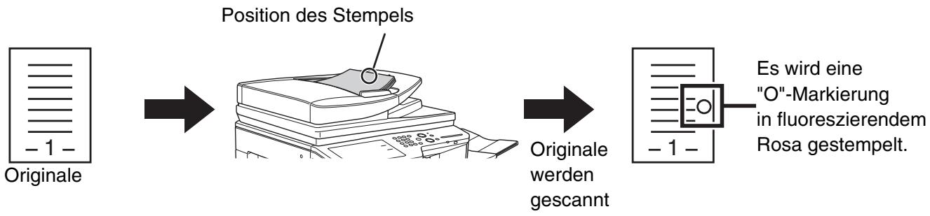 SHARP MX-2614N/3114N - STEMPELN GESCANNTER ORIGINALE (Prüfstempel) - 1