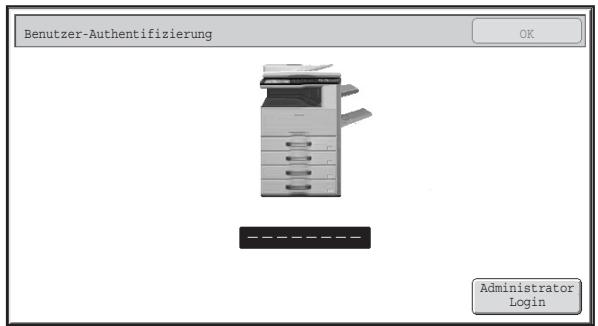 SHARP MX-2614N/3114N - AUTORISIERUNG DURCH BENUTZERNUMMER - 1