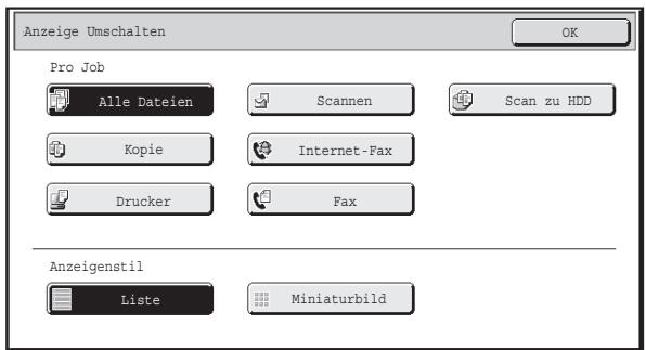 SHARP MX-2614N/3114N - Taste [Anzeige Umschalten] - 1
