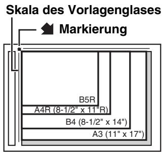 SHARP MX-2614N/3114N - Legen Sie das Original ein. - 2