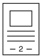 SHARP MX-2614N/3114N - SENDEN VON ZWEI SEITEN ALS EINE EINZELNE SEITE (2auf1) - 2