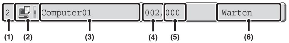 SHARP MX-2614N/3114N - Auftragstastenanzeige - 1
