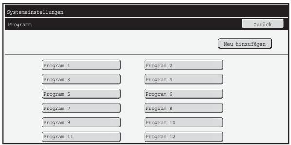 SHARP MX-2614N/3114N - Programm - 1