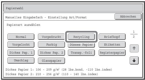SHARP MX-2614N/3114N - Wahlen Sie den manuellen Einzug. - 1