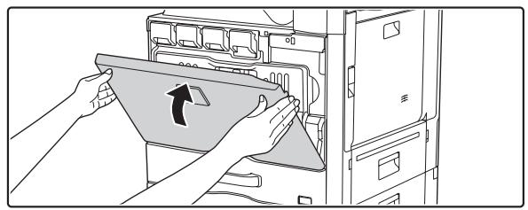 SHARP MX-2614N/3114N - Wiederholen Sie Schritt 7, um alle Öffnungen in der Lasereinheit zu reinigen (4 Öffnungen). - 3
