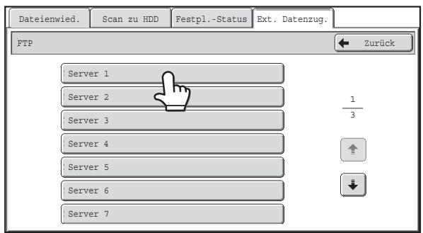 SHARP MX-2614N/3114N - Greifen Sie auf den FTP-Server zu. - 1