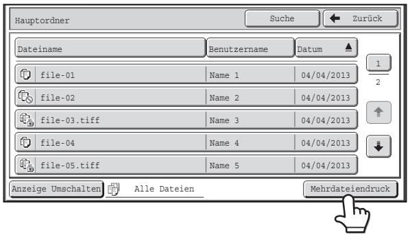 SHARP MX-2614N/3114N - DRUCKEN VON MEHREREN DATEIEN - 1