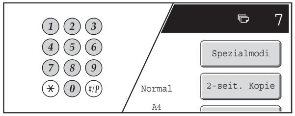SHARP MX-2614N/3114N - Überprüfen Sie das zu verwendende Papier und den Farbmodus. - 2