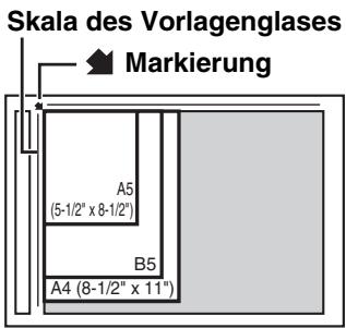 SHARP MX-2614N/3114N - Legen Sie das Original ein. - 1