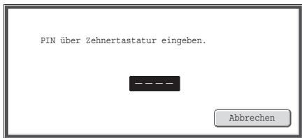 SHARP MX-2614N/3114N - Berühren Sie die Taste des Postfachs mit dem vertraulichen Fax. - 2
