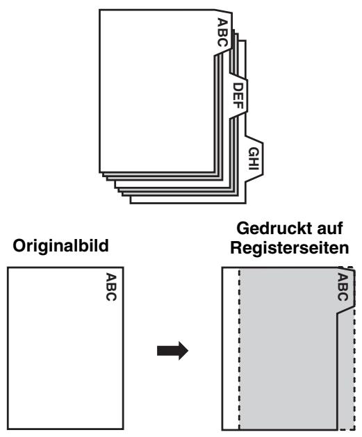 SHARP MX-2614N/3114N - Registerseiten-Papiereinst. (nur PCL6, PS) - 1