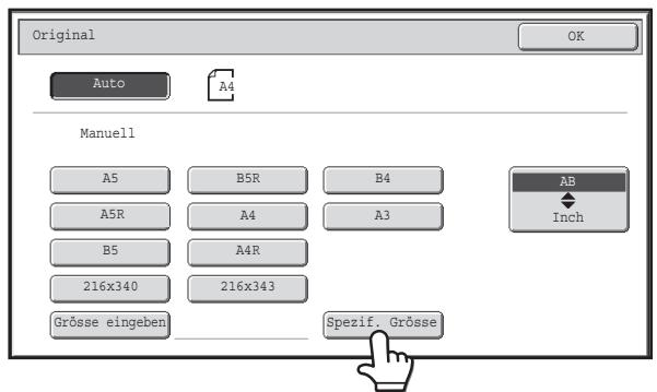 SHARP MX-2614N/3114N - Speichern von Originalformaten (Bearbeiten/Löschen) - 1