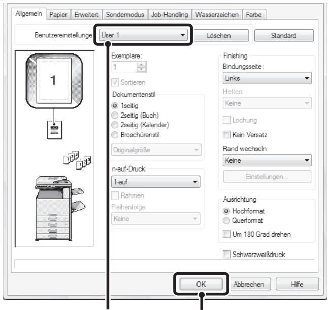 SHARP MX-2614N/3114N - VERWENDUNG VON GESPEICHERTEN EINSTELLUNGEN - 3