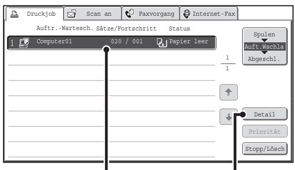 SHARP MX-2614N/3114N - PAPIERWECHSEL AUF DAS ANDERE PAPIERFORMAT UND DRUCKEN BEIERSCHÖPFTEM PAPIERVORRAT - 2