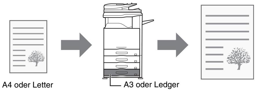 SHARP MX-2614N/3114N - ANPASSEN DES DRUCKBILDS AN DAS PAPIER - 1