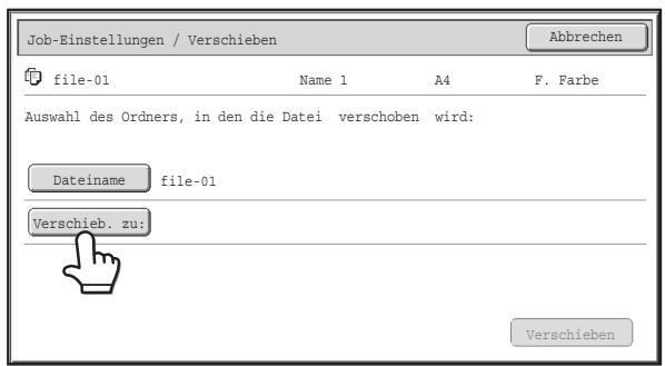 SHARP MX-2614N/3114N - VERSCHIEBEN EINER GESPEICHERTEN DATEI - 2