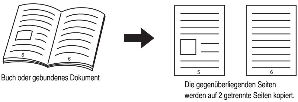 SHARP MX-2614N/3114N - KOPIEREN DER EINZELNEN SEITEN EINES GEBUNDENEN DOKUMENTS (Doppelseit-Kop.) - 1