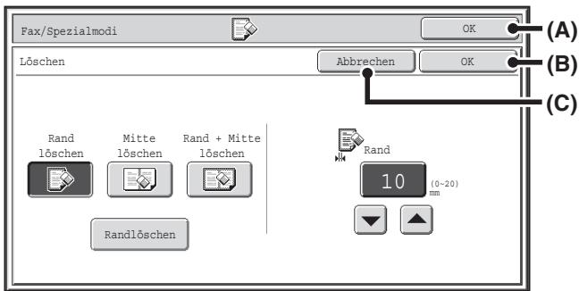 SHARP MX-2614N/3114N - Taste [OK] und Taste [Abbrechen] - 1