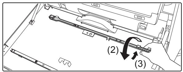 SHARP MX-2614N/3114N - Wiederholen Sie Schritt 7, um alle Öffnungen in der Lasereinheit zu reinigen (4 Öffnungen). - 2