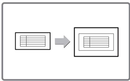SHARP MX-2614N/3114N - Kopieren einer Originalvorlage in einer Nicht-Standard-Gröbe - 1