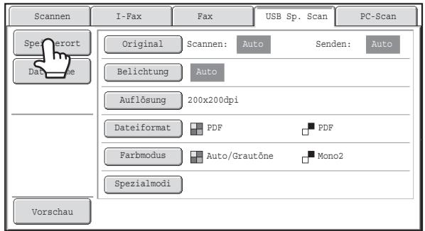 SHARP MX-2614N/3114N - LEGEN SIE DEN ORDNER FEST, IN DEM SIE DIE DATEI SPEICHERN MÖCHTEN - 2