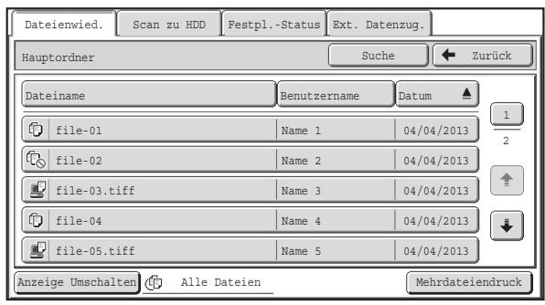 SHARP MX-2614N/3114N - Wahlen Sie die Datei aus, die Sie laden möchten. - 1