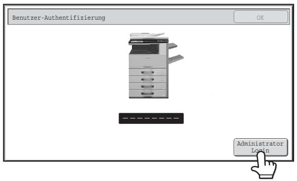 SHARP MX-2614N/3114N - Anmeldung mit Benutzernummer - 1