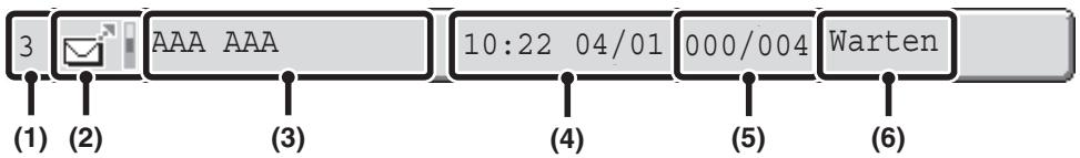 SHARP MX-2614N/3114N - Auftragstastenanzeige - 1