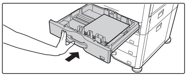 SHARP MX-2614N/3114N - Legen Sie das Papier in die Kassette ein. - 1