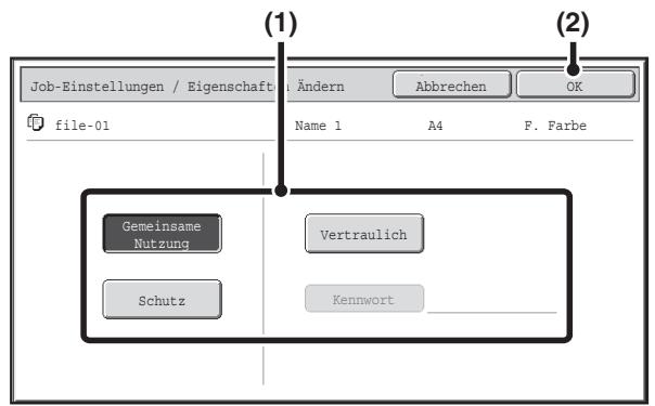 SHARP MX-2614N/3114N - ÄNDERN DER EIGENSCHAFTEN - 2