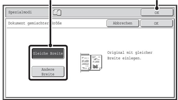 SHARP MX-2614N/3114N - Wahlen Sie die Spezialmodi - 1