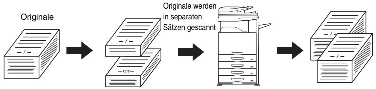 SHARP MX-2614N/3114N - KOPIEREN EINER GROSSEN ANZAHL VON ORIGINALEN AUF EINMAL (Auftrag erstehen) - 1