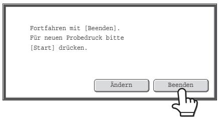 SHARP MX-2614N/3114N - Drücken Sie die Taste [FARBE STARTEN] oder [SCHWARZWEISS STARTEN]. - 1