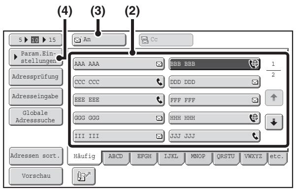 SHARP MX-2614N/3114N - Systemeinstellungen (Administrator): Drehen b. Senden - Einstellung - 1