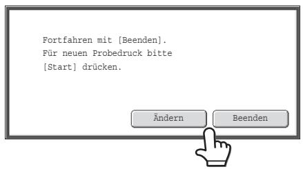 SHARP MX-2614N/3114N - Drücken Sie die Taste [FARBE STARTEN] oder [SCHWARZWEISS STARTEN]. - 2