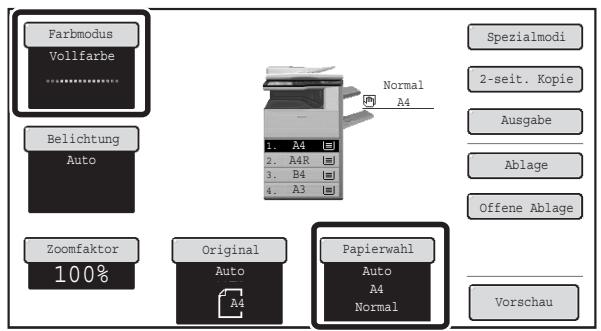 SHARP MX-2614N/3114N - ERSTELLUNG EINER KOPIE UNDER VERWENDUNG DES VORLAGENGLASES - 5