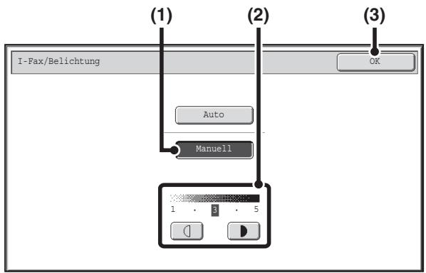 SHARP MX-2614N/3114N - Lesen Sie den Nachrichtentext und berühren Sie die Taste [OK]. - 3