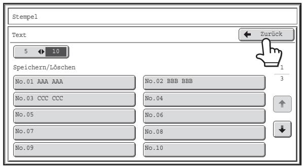 SHARP MX-2614N/3114N - So bearbeiten oder löschen Sie eine Textzeichenfolge... - 2