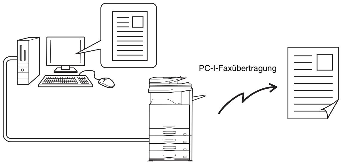 SHARP MX-2614N/3114N - SENDEN EINES INTERNETFAX Über EINEN COMPUTER (PC-I-Fax) - 1