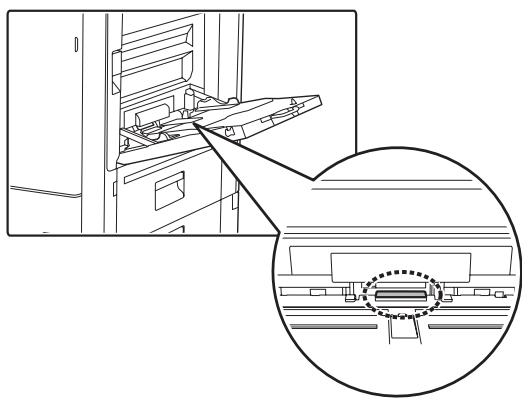 SHARP MX-2614N/3114N - REINIGUNG DER MANUELLEN EINZUGSROLLE - 1