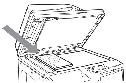 SHARP MX-2614N/3114N - Verwenden Sie zum Faxen dicker Originale oder von Seiten eines Buches das Vorlagenglas. - 2