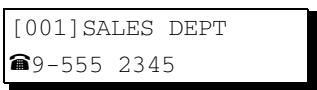 PANASONIC UF-7100 - ■ Changement ou suppression du paramétrage des numérios 1 touche/abrégés - 3